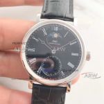 Perfect Replica IWC Portofino Moon Phase Replica Watches W Black Dial